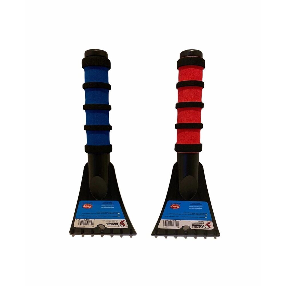 Mallory Maxx XS Ice Scraper 10 Inch Snow Removal Tool His and Her 2 Piece Set